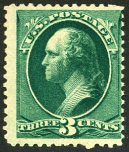 U.S. #184 MINT OG LH