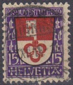 Switzerland #B14 F-VF Used CV $7.25 (A10169)