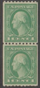 U.S. Scott #486 Washington Stamp - Mint NH Pair