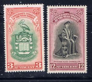 St Vincent 174-75 NH 1951 set