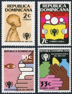 Dominican Rep 807, C287-C289, MNH. Michel 1216-1219. Year of Child IYC-1979.