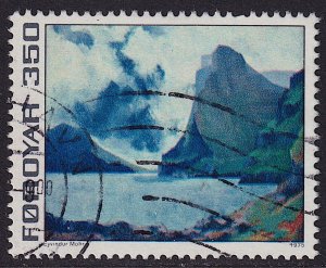 Faroe Islands - 1975 - Scott #18 - used - Art Painting Mohr