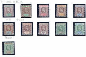 NORTHERN NIGERIA 1902-1911 Mint and used collection with - 42792