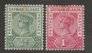 Cayman Is. 1-2 Set Mint hinged