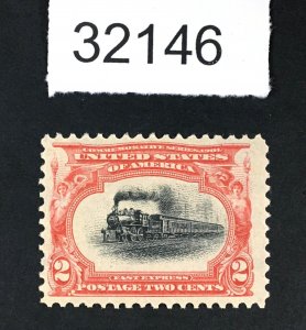 US  STAMPS # 295 MINT OG NH VF+ POST OFFICE FRESH LOT #32146