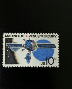 1975 10c Space Mariner 10, Venus & Mercury Scott 1557 Mint F/VF NH