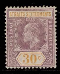 MALAYSIA - Straits Settlements EDVII SG162, 25c dull/brt purple M MINT. Cat £55.