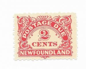 Newfoundland #J2 MNH OG - Stamp