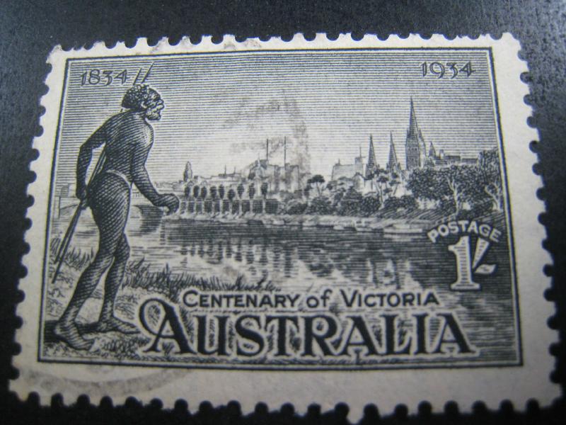 AUSTRALIA - SCOTT # 144a   Used   (APS A-8)