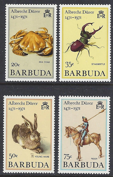 Barbuda (see #102)  Mint, Albrecht Durer