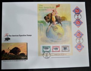 2001 US Sc. #3505 Pan-American Exposition FDC, very good shape