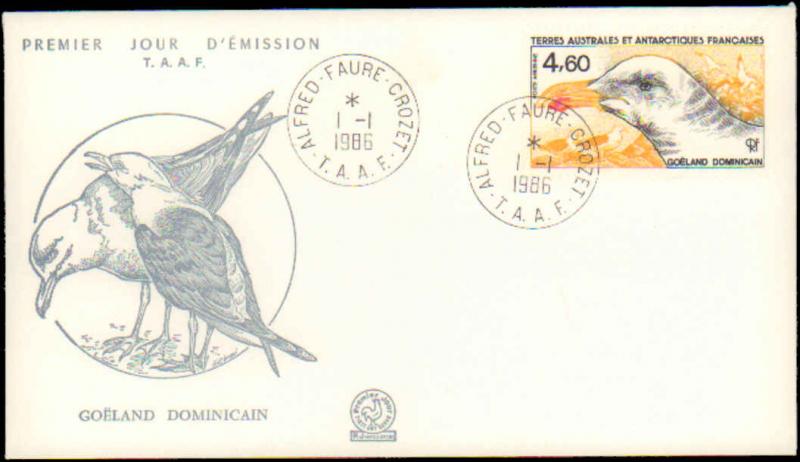 French Southern and Antarctic Terr., Worldwide First Day Cover, Birds