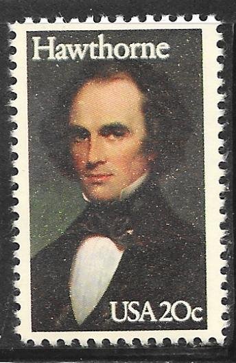 USA 2047: 20c Nathaniel Hawthorne (1804-1864), Novelist, MNH, VF