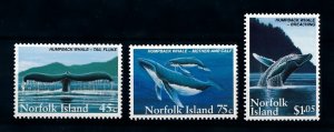 [99431] Norfolk Island 1995 Marine life humpback whales  MNH