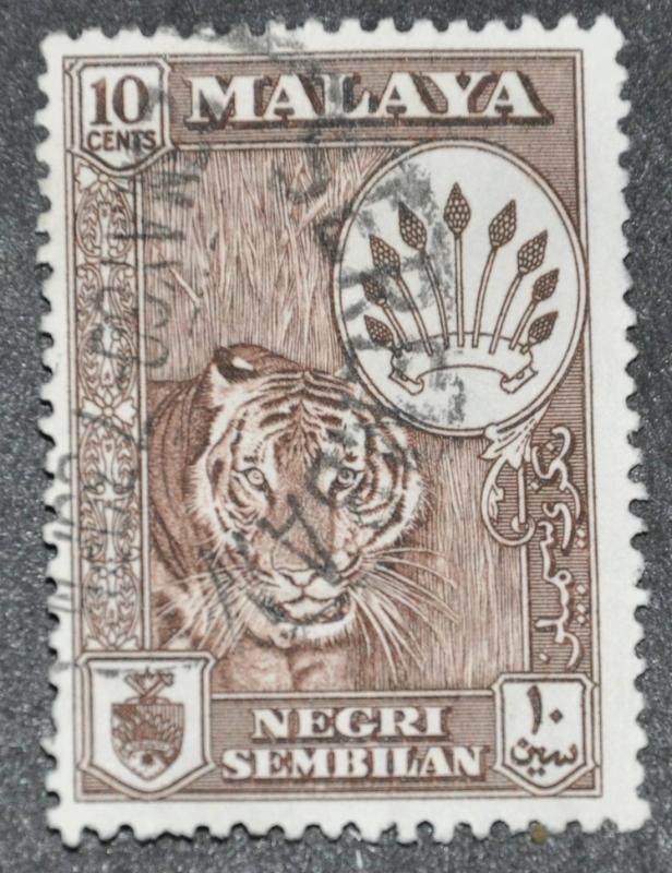 DYNAMITE Stamps: Malaya Negri Sembilan Scott #69  USED