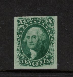 USA #15 Extra Fine Mint Unused (No Gum) **With Certificate**