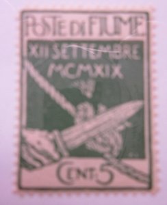 FIUME Scott: 100, MINT LIGHTLY HINGED, Lot22, Cat $35