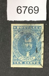 MOMEN: US STAMPS CSA # 2 USED LOT #A 6769