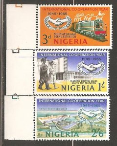 Nigeria SC 178-80 Mint, Never Hinged