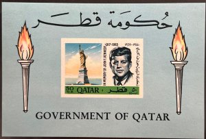 Qatar 1966 SC 102B MNH S/S Very Fine Kenedy