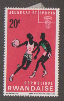 Rwanda 165 Basketball 1966