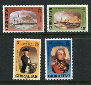 Gibraltar #394-7 MNH