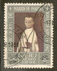 Peru         Scott  C197     Saint       Used