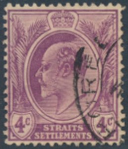 Straits Settlements    SC# 112 Used see details & scans