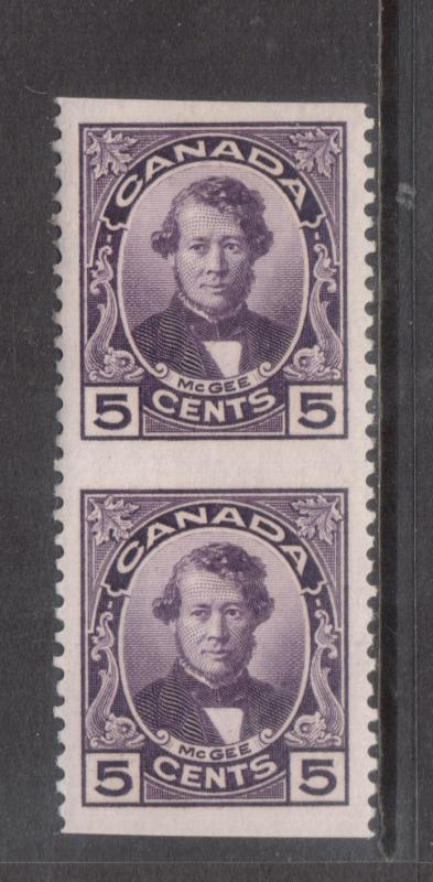 Canada #146c Extra Fine Never Hinged Imperf Pair 