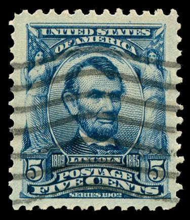 momen: US Stamps #304 Used PSE Graded XF-SUP 95J