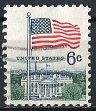 USA; 1968: Sc. # 1338:  Used Single Stamp