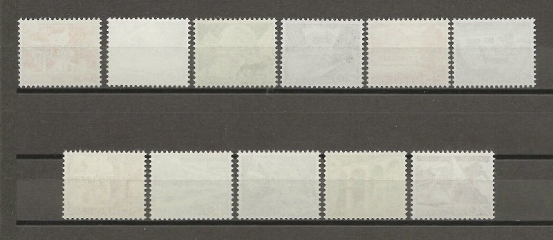 UNITED NATIONS/EUROPE 1956 SG 1/11 Variety MNH