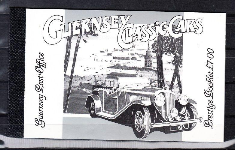 Guernsey Scott 531a-535a Mint NH booklet (Catalog Value $29.50)