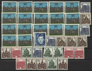 COLLECTION LOT # 3438 GERMANY BERLIN 37 MNH STAMPS 1964+ CV+$34