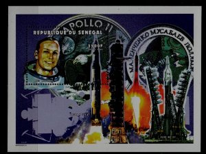 Senegal 1399 MNH s/s Space/Armstrong SCV10.50