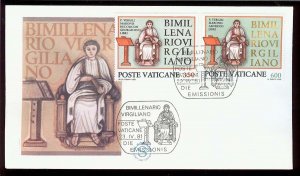1981 - VATICAN - Sc# 685-686 - FDC