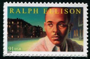 4866 US 91c Ralph Ellison SA, MNH