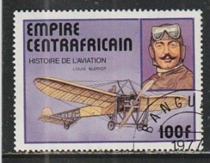 1977 Central African Rep - Sc 299 - used VF - 1 single - History of aviation