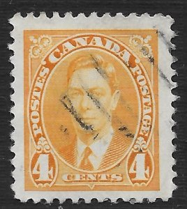Canada #234 4c King George VI