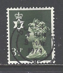 Great Britain - Northern Ireland Sc # N1MH3 used (RRS)