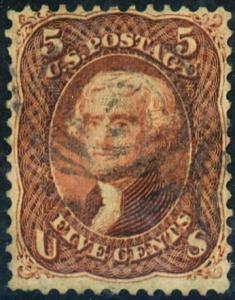 U.S. #76 Used F-VF 