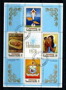 SAMOA SGMS357 1970  CHRISTMAS USED