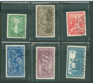 Norway #240-245 Used Single (Complete Set)