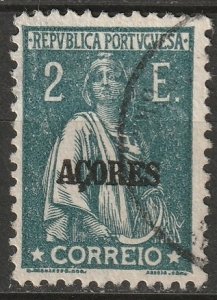 Azores 1922 Sc 236 used