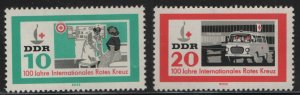 DDR  651-652   MNH    SET