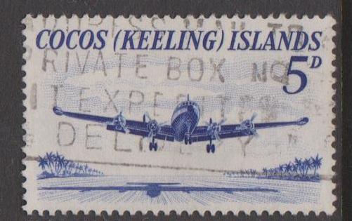 Cocos Islands Sc#2 Used