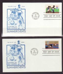 US 1791-1794 Olympics 1979 Artmaster S/4  U/A FDC