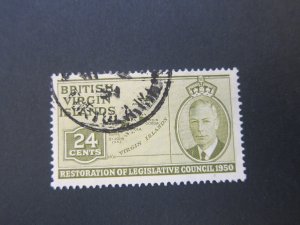 British Virgin Islands 1915 Sc 100 FU