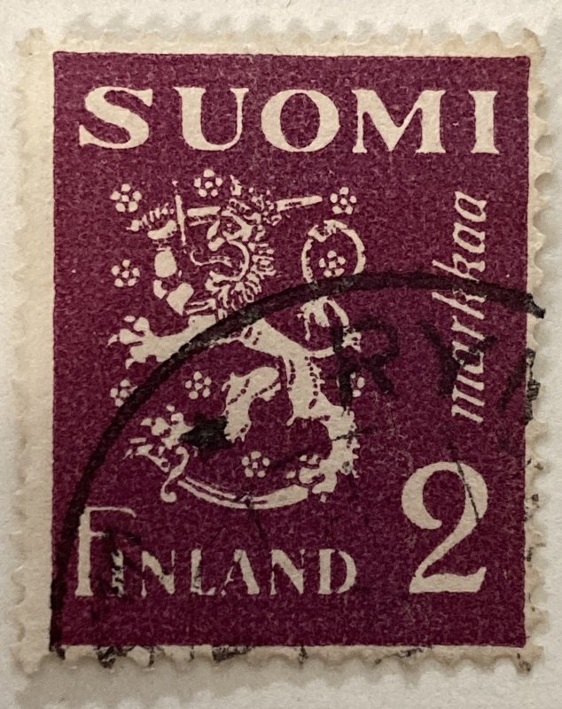 AlexStamps FINLAND #171 VF Used
