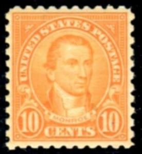 US Stamp #591 MNH - James Monroe - Regular Issue 1923-26
